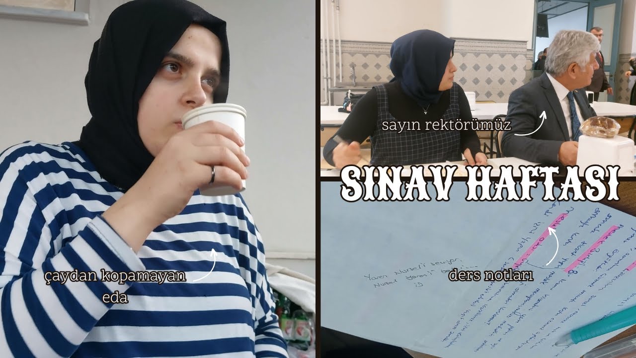 SBÜ'de SINAV HAFTASI (Rektörümüze yakalandık) | Sağlık Bilimleri Üniversitesi