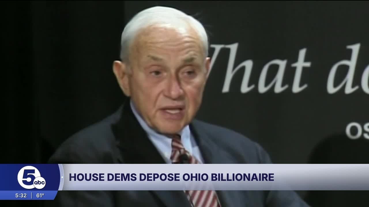 U.S. House Oversight Democrats spoke after deposing Les Wexner