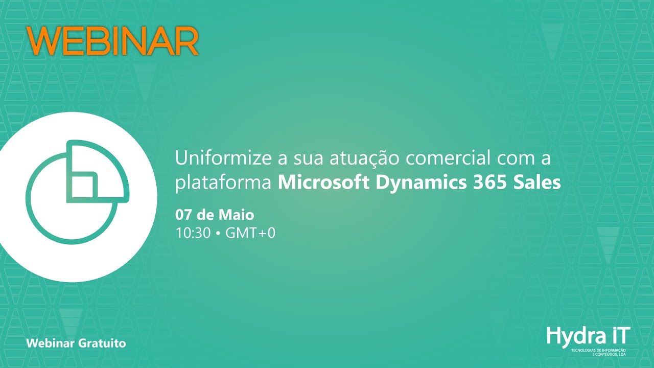 Uniformize a sua atuação comercial com a plataforma Microsoft Dynamics 365 Sales [Webinar]