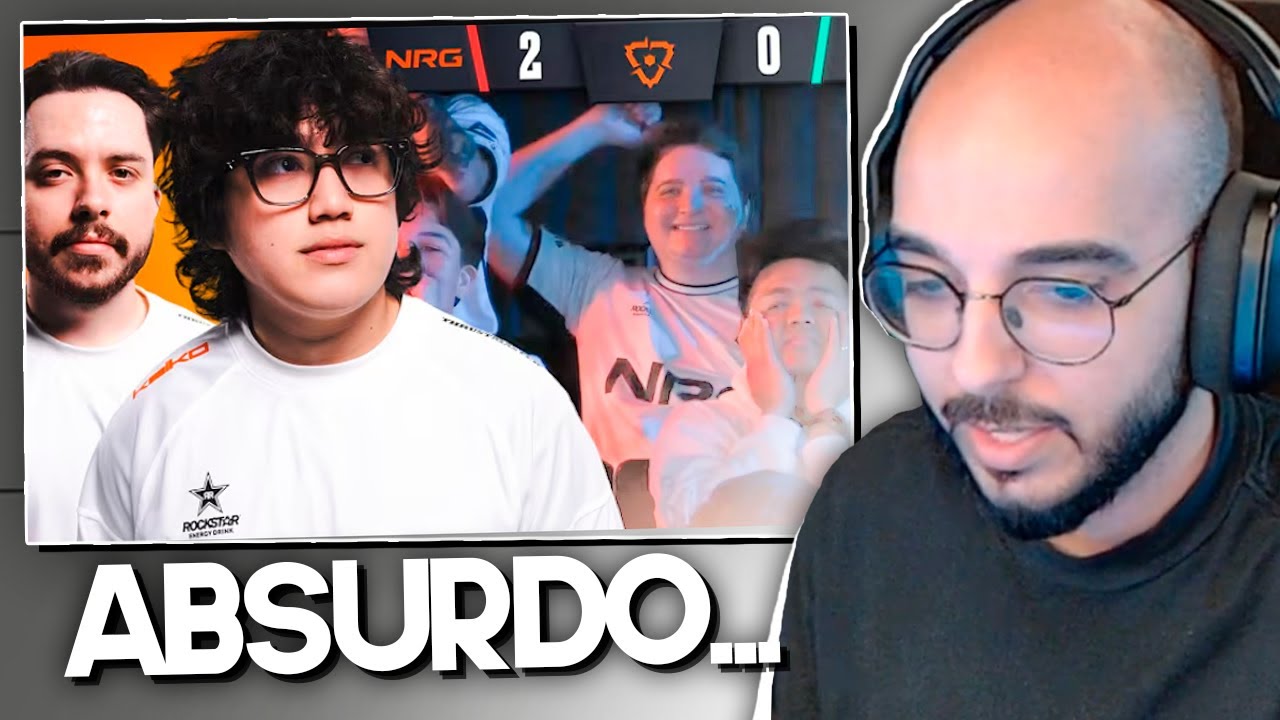 SACY REAGE A COMUNICAÇÃO DA NRG NO VALORANT!!!