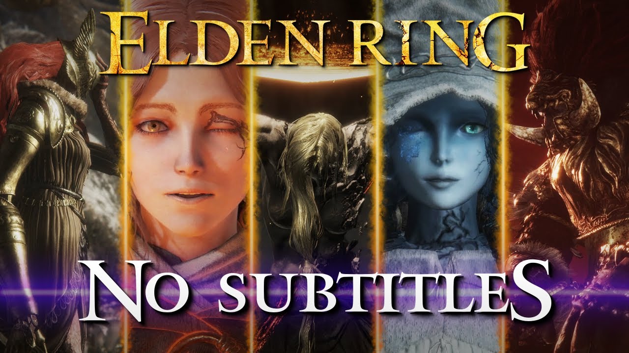 ELDEN RING - All Cinematics & Cutscenes (NO SUBTITLES) [Same Armor]
