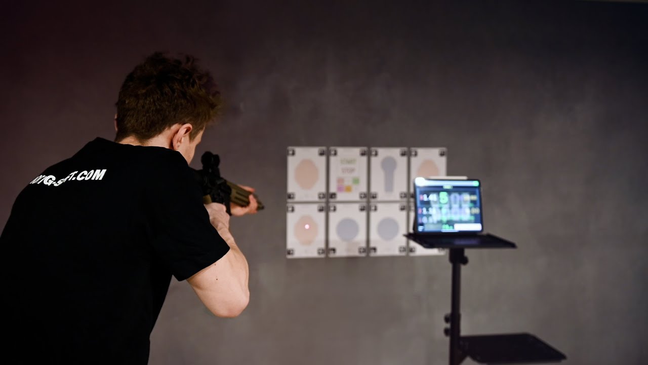 #iSHOOTER #app presentation - demonstration. #dryfire #shootingsoft