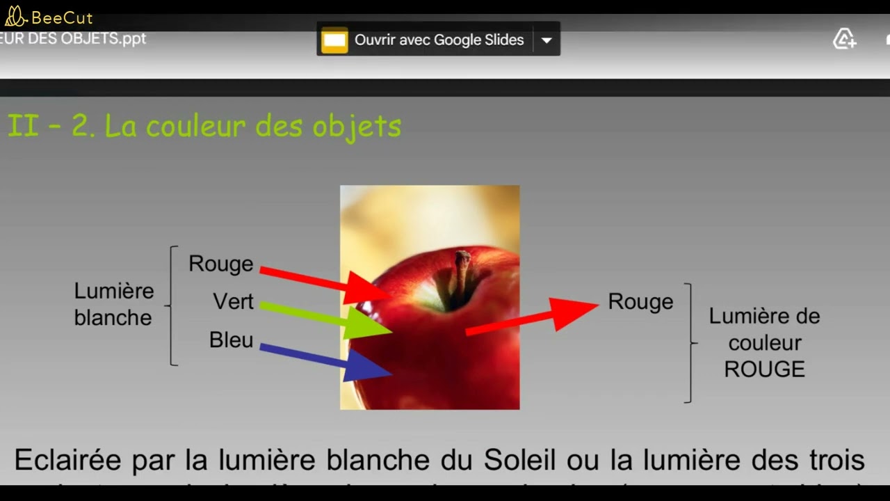 la couleur