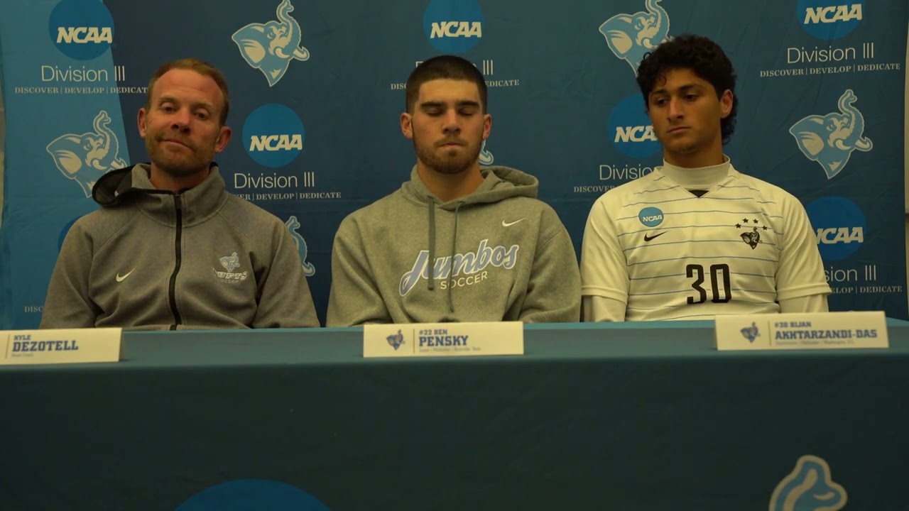 2024 NCAA Tournament Men's Soccer Second Round Interview - Tufts