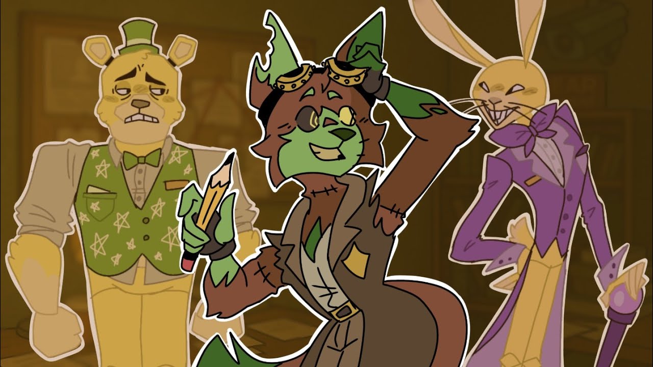 Fazendo o REDESING dos Personagens de FNAF! (Parte 4)