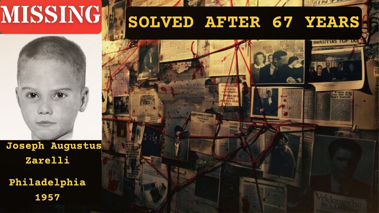 SOLVED Philadelphia The Boy in the Box  Joseph Augustus Zarelli, Age 4  67 Years, No Name, No Grave