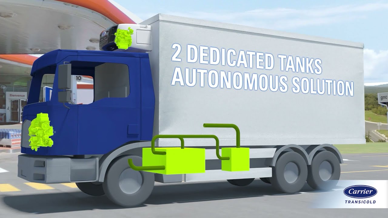 Carrier Transicold - The Cool Experience with the CNG-powered Supra&reg;