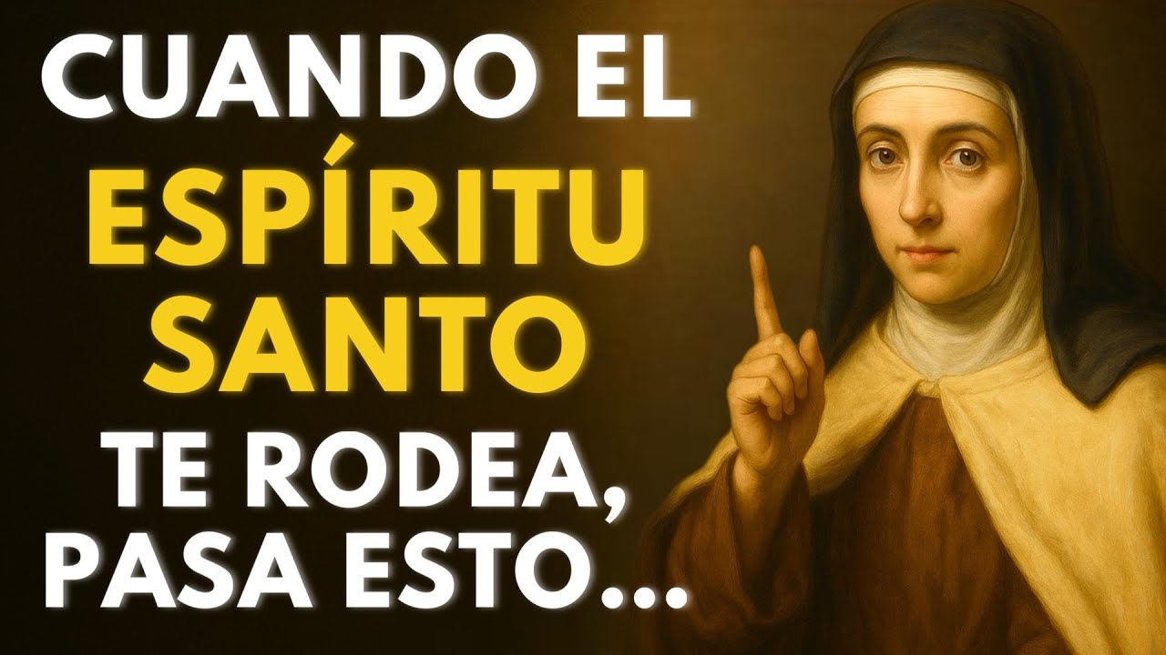 SANTA TERESA: SI SIENTES ESTAS 8 SEÑALES, EL ESPÍRITU SANTO TE ESTÁ CUIDANDO AHORA