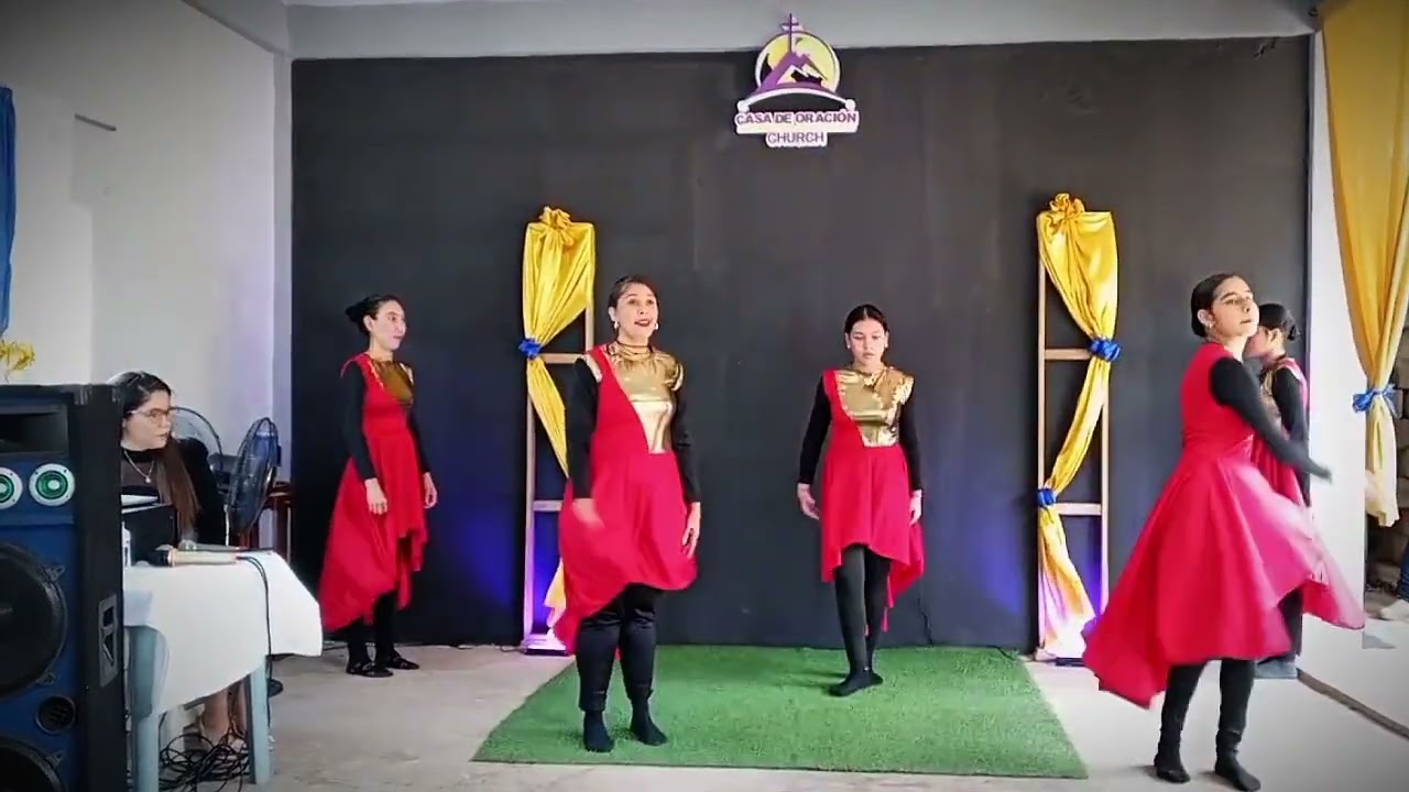 QUE RUJA EL LEÓN (DANZA CASA DE ORACIÓN CHURCH)