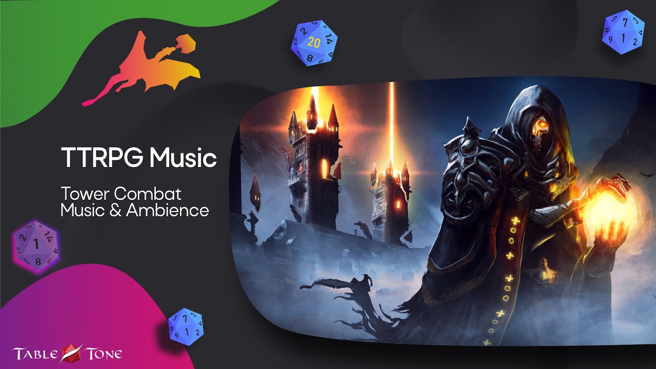 TTRPG Music: Tower Combat - Fighting the vicious Lich King