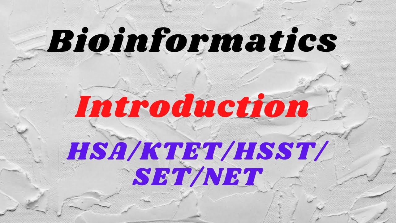 Bioinformatics - Introduction, Scope and Applications