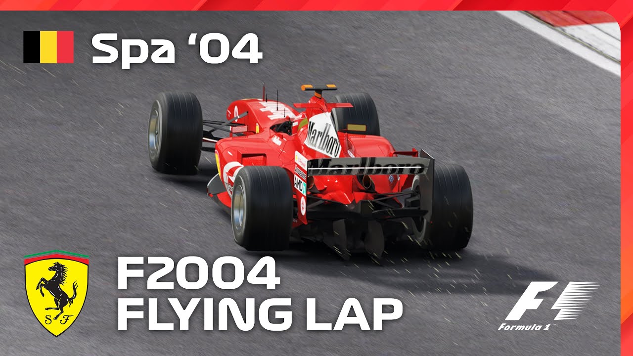 Ferrari F2004 - Spa Francorchamps 2004 Flying Lap | Assetto Corsa