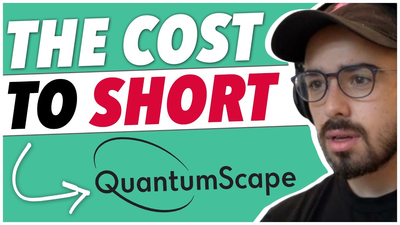 The cost to short QuantumScape is insane 🤯 | $QS