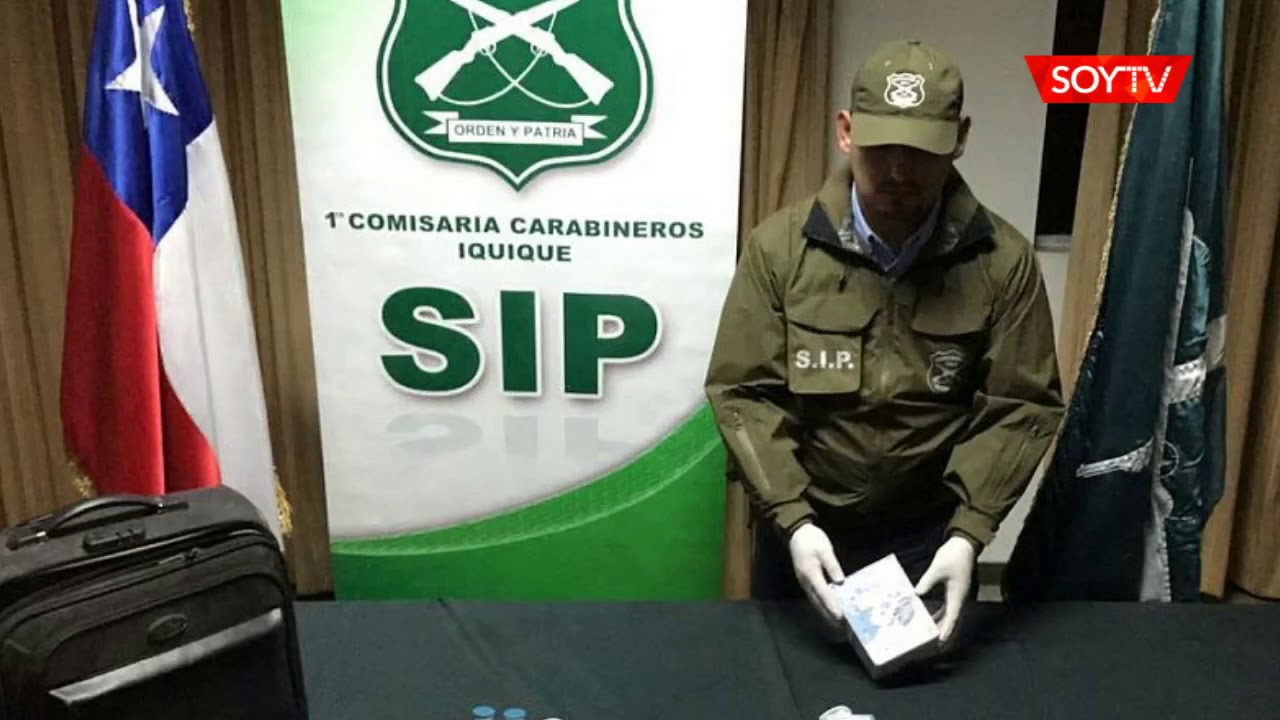 [VIDEO] Huy&oacute; por el techo cuando Carabineros lo atrap&oacute; en un casa ubicada en el sur de Iquique