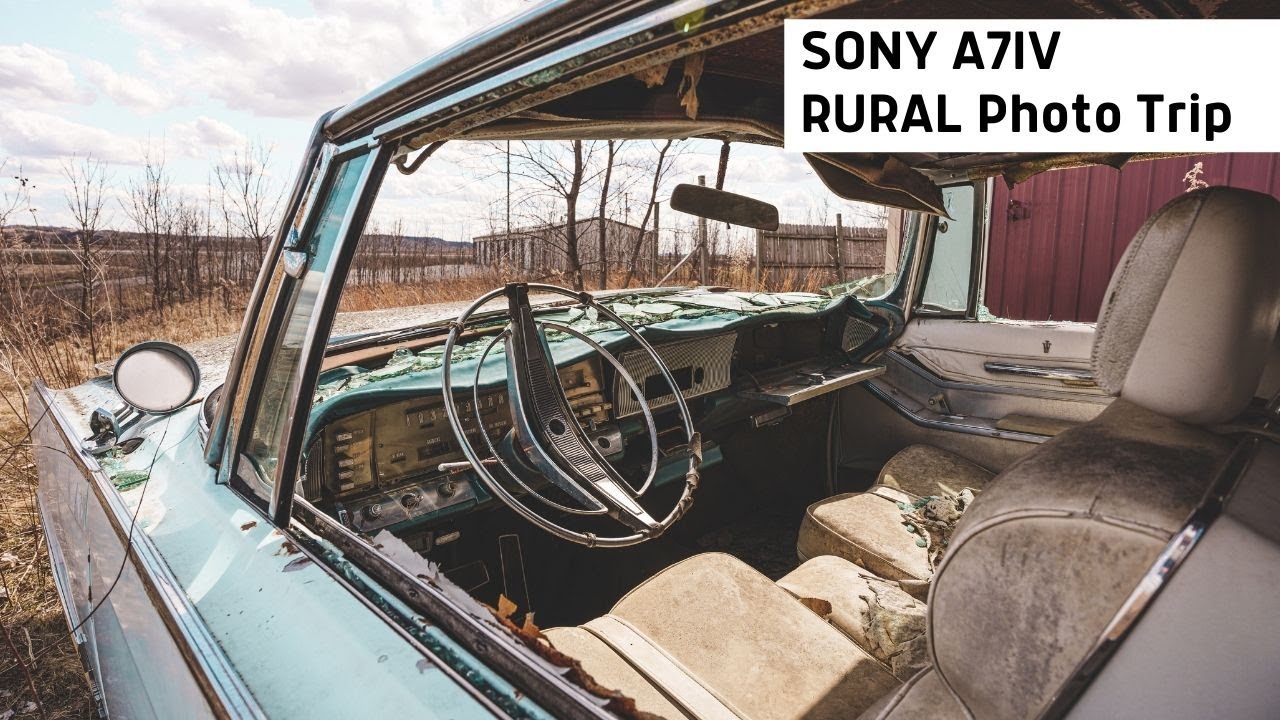 Sony A7iv Photo Trip: Abandoned Car and Truck Landscape Photography in Rural Nebraska