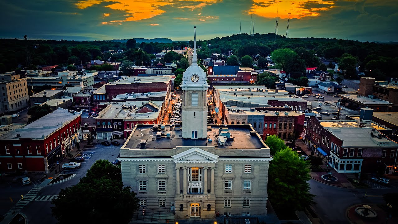 Another Beautiful Day in the Neighborhood (Columbia, Tennessee, Air3S, Drone, Aerial)