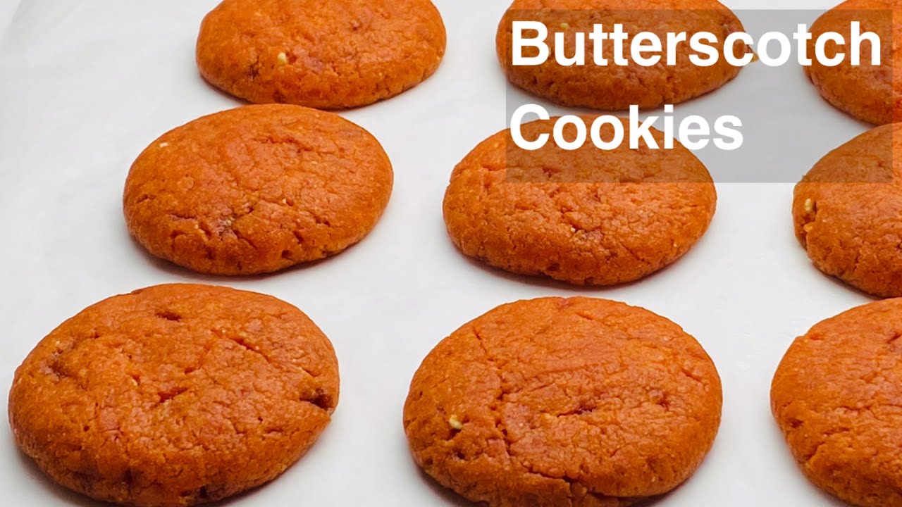 Butterscotch cookies easy recipe