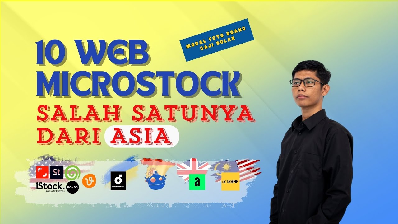 10 Web Microstock Terbaik yang Bisa Menghasilkan Uang Dari Negara Mana Saja ?
