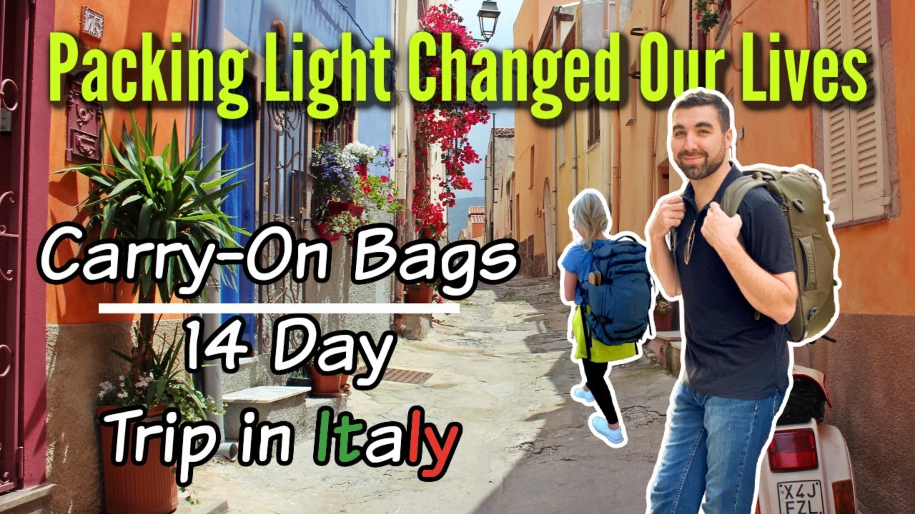 HOW PACKING LIGHT CHANGED OUR LIVES | 2 WEEKS IN A CARRY-ON