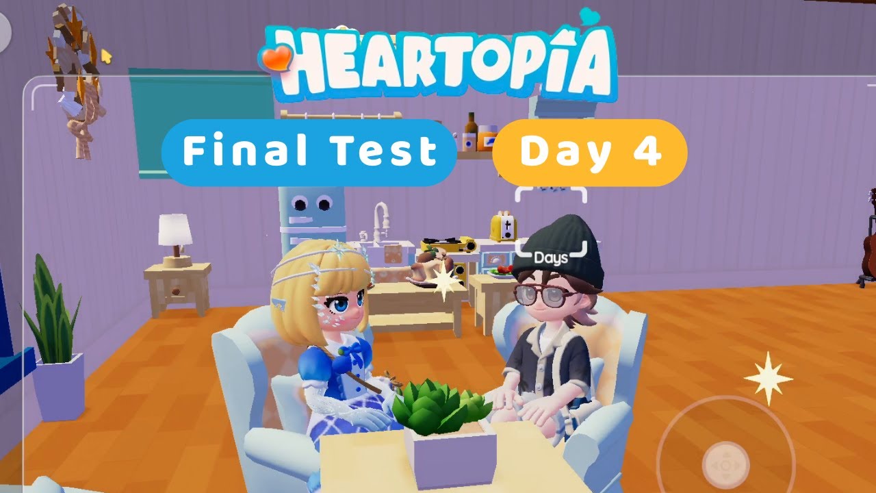 Heartopia - Host a Party with friend | Final Test Day 4 - New Cozy Life Sim