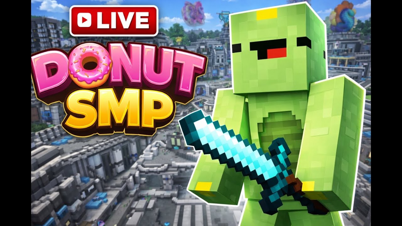 DonutSMP LIVE | Loot Drop 2b+  + Base Rating + Gambling + Bounty