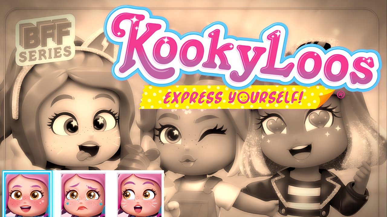 KookyLoos 😄😭🤪 Многликая кукла-сюрприз