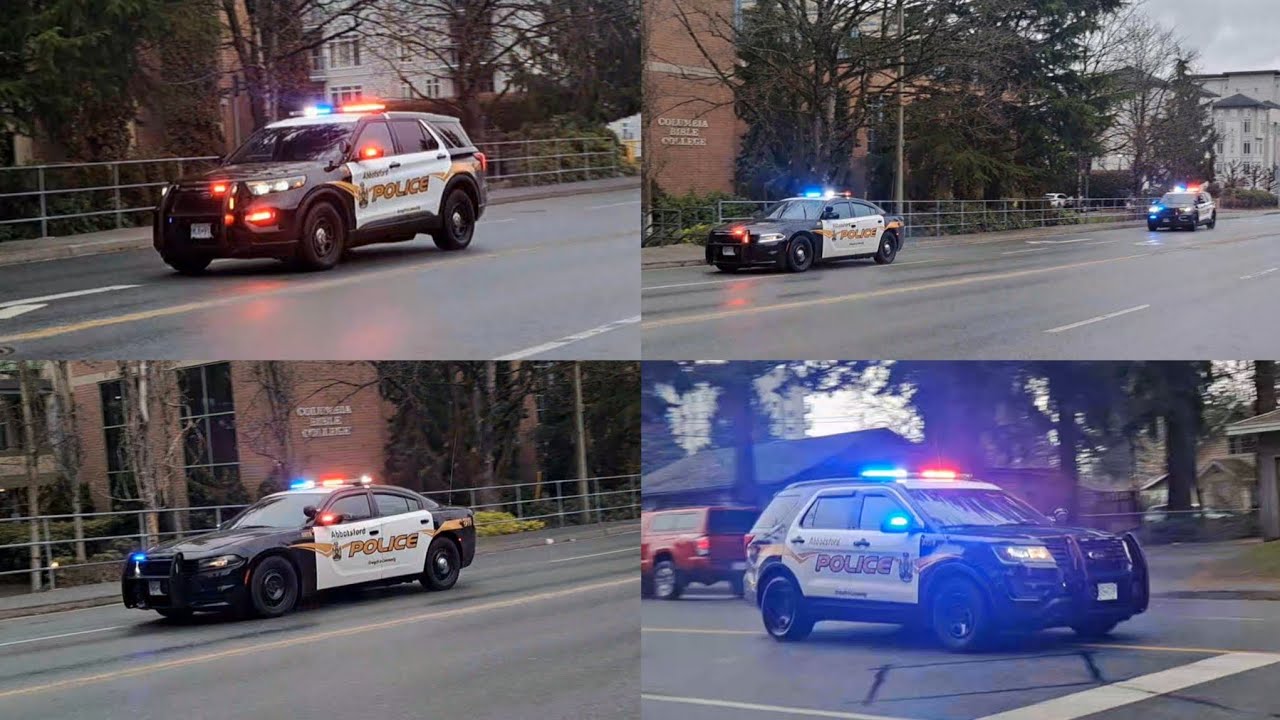 (3 in 1)  **Rumbler** Abbotsford Police Department Responding ×6