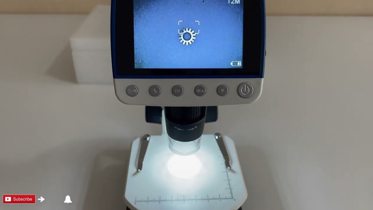 Unboxing and test on Reflecta Digital microscope camera