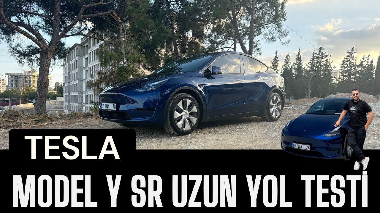 TESLA MODEL Y SR Uzun Yol Testi