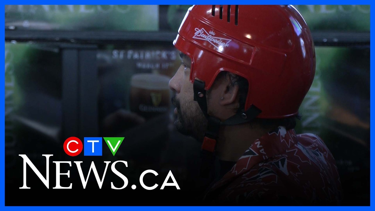 Canada fans react to Gold Medal game at Barrie watch parties