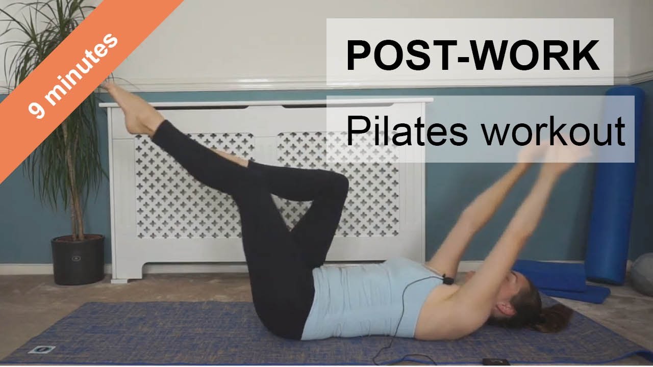 Короткая тренировка пилатеса после работы | 9 минут | Pilates Live