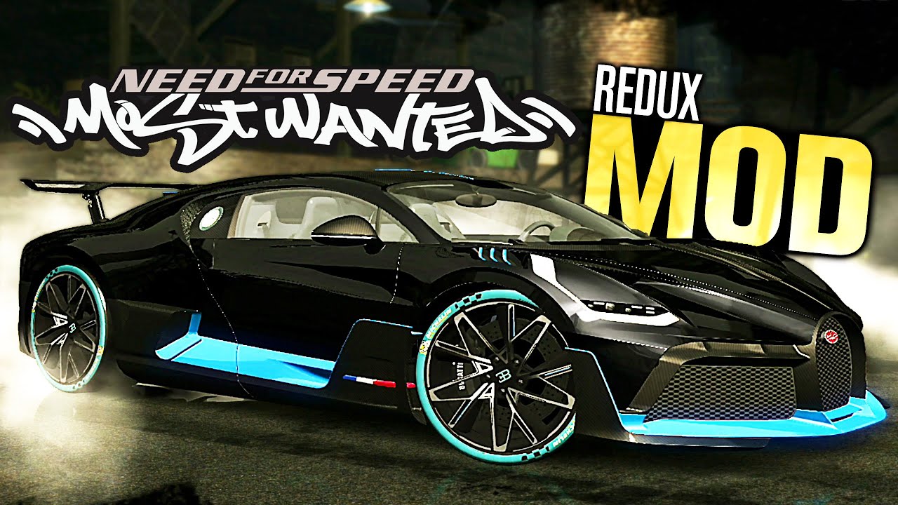 NFS Most Wanted BEST Graphics REDUX MOD! (New Cars, Textures & Customization)