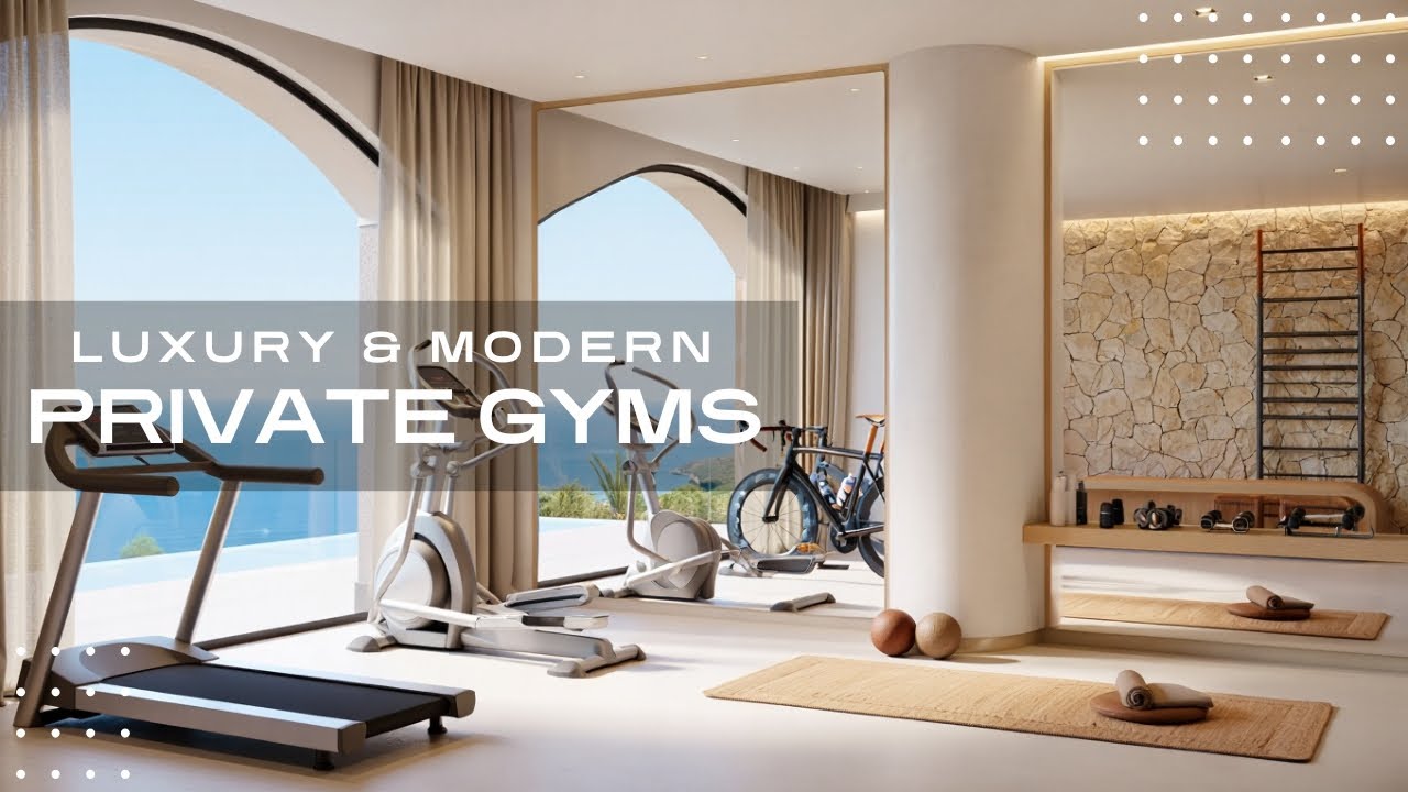 Luxury Home Gyms | Ultra-Stylish Fitness Spaces in Exclusive Villas