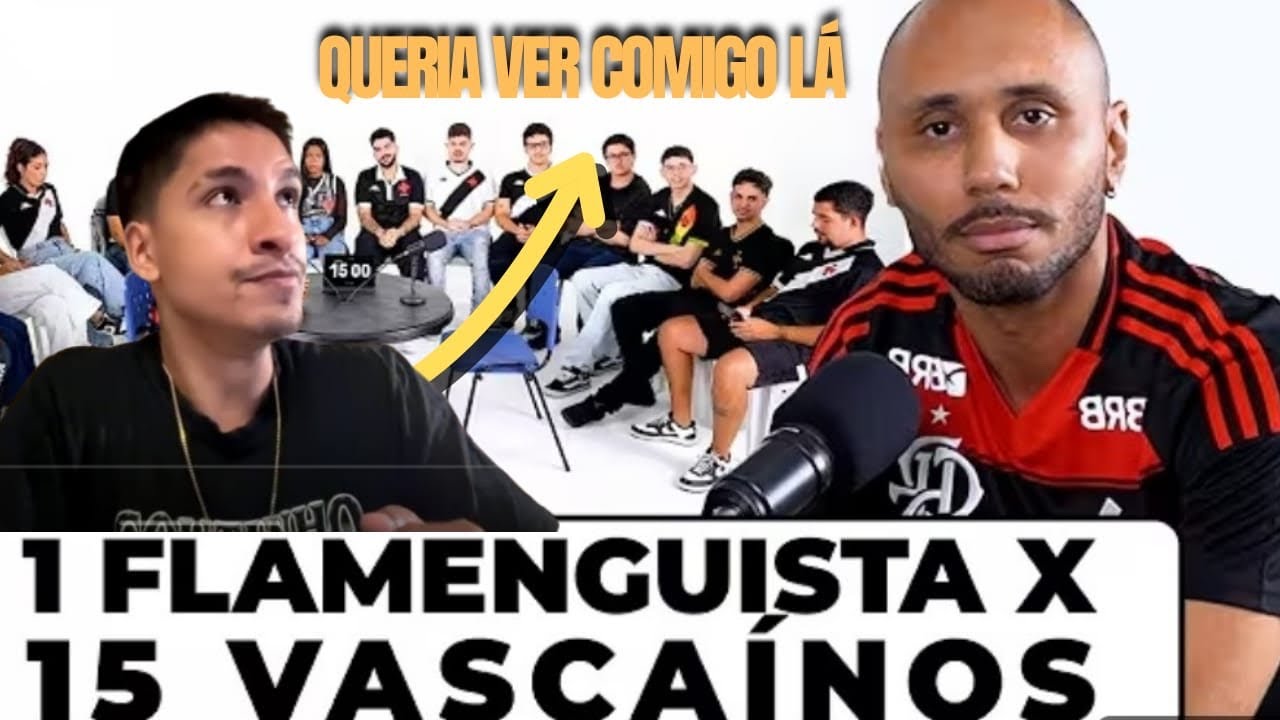 REAGINDO E RESPONDENDO AO VÍDEO 15 VASCAÍNOS X 1 FLAMENGUISTA!