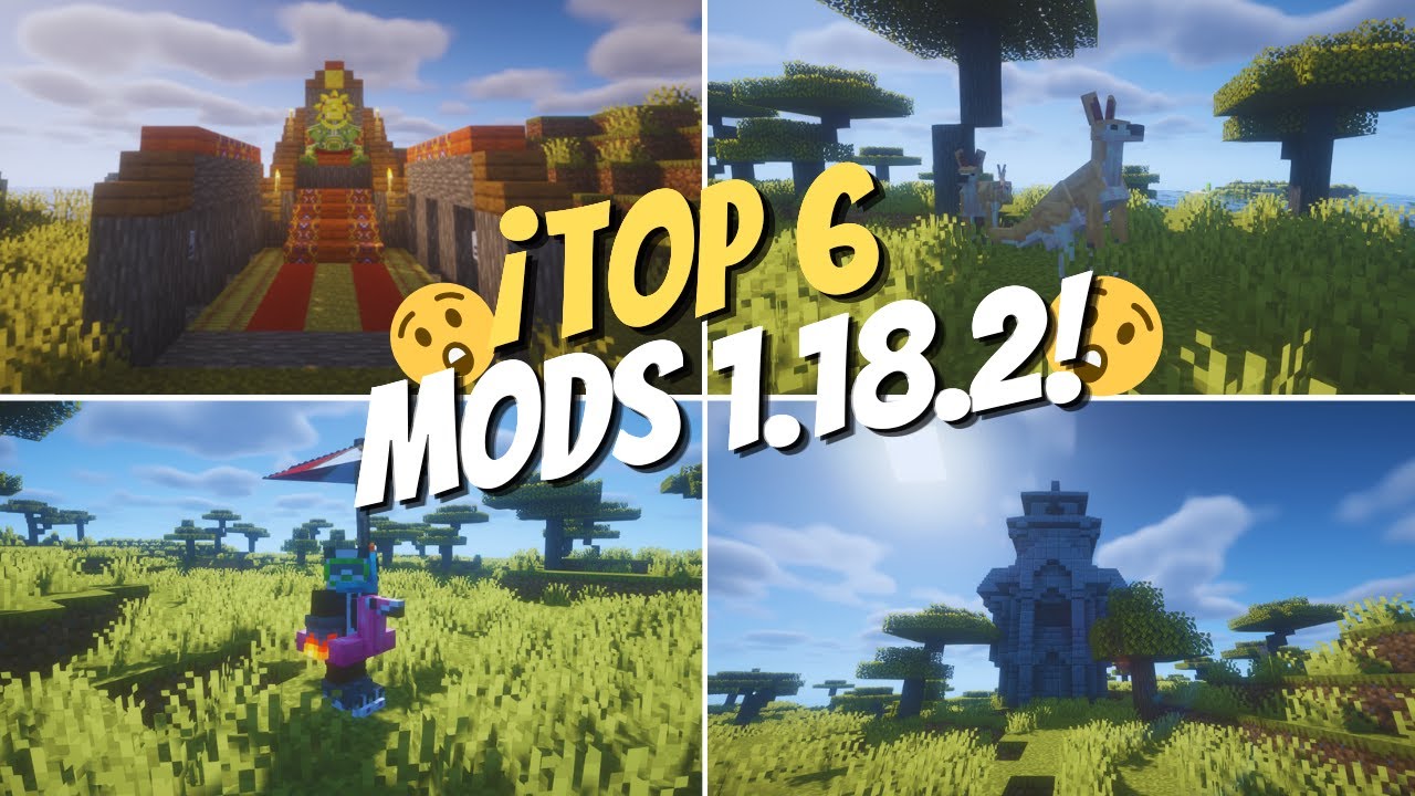 Top los 6 mejores Mods de Forge para Minecraft 1.18.2 🔥