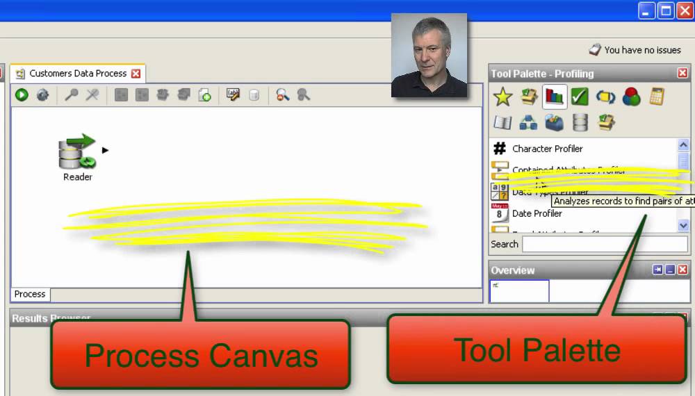 Oracle Enterprise Data Quality: The Director User Interface and its Key Objects