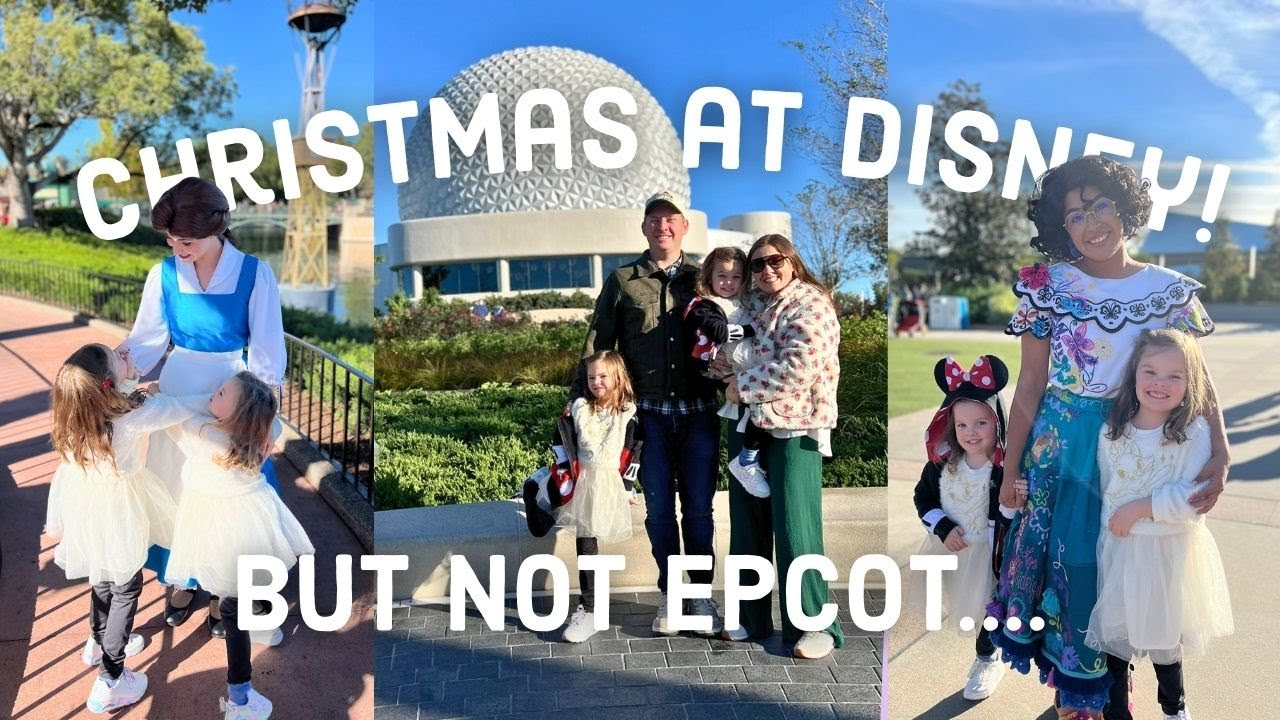 2025 🎄 Рождественская поездка в Диснейленд | ПОЛНЫЙ день Epcot в ноябре