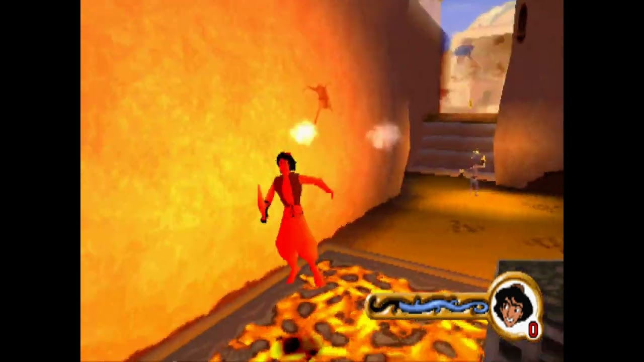 Aladdin in Nasira's Revenge Game Over