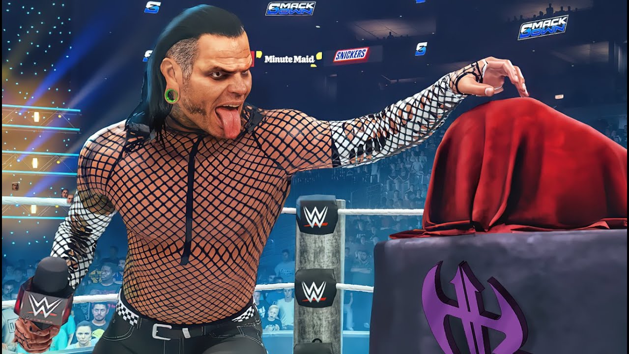 DARK JEFF HARDY UNVEILS ENIGMATIC WWE TITLE! | WWE 2K25 Universe Mode