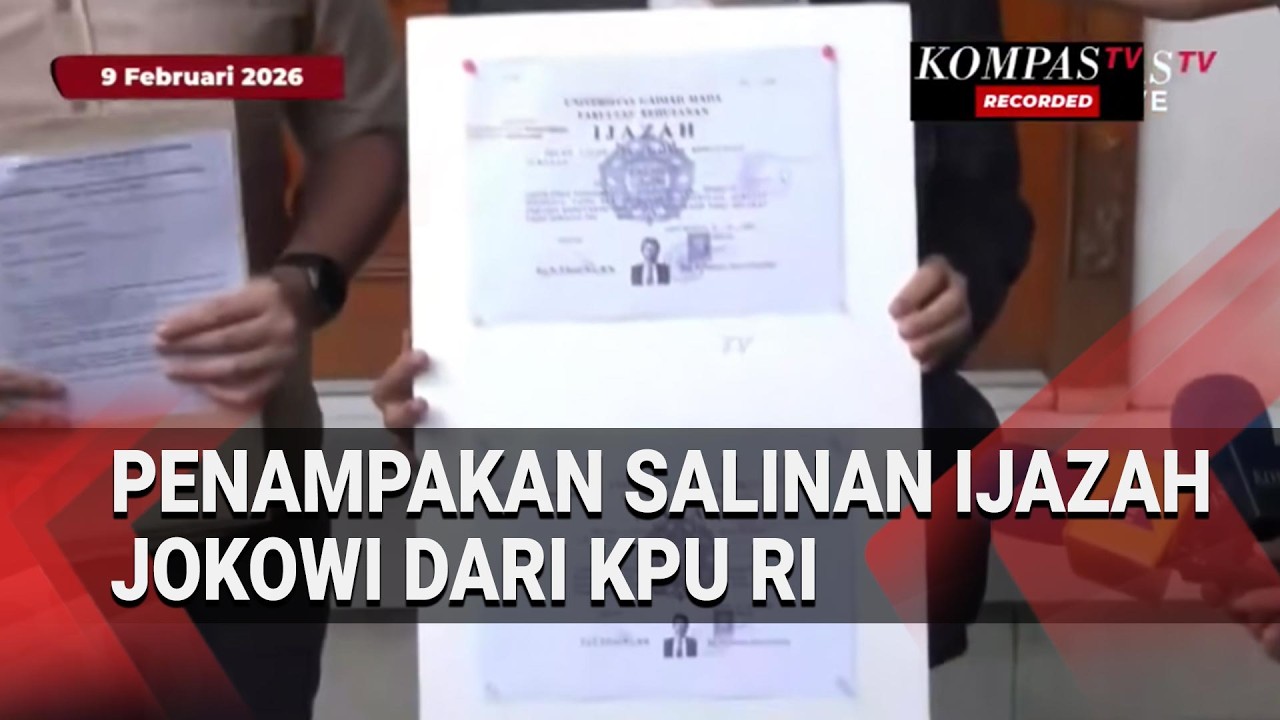 Penampakan Salinan Ijazah Jokowi dari KPU RI, Menkeu Purbaya soal BPJS Kesehatan PBI