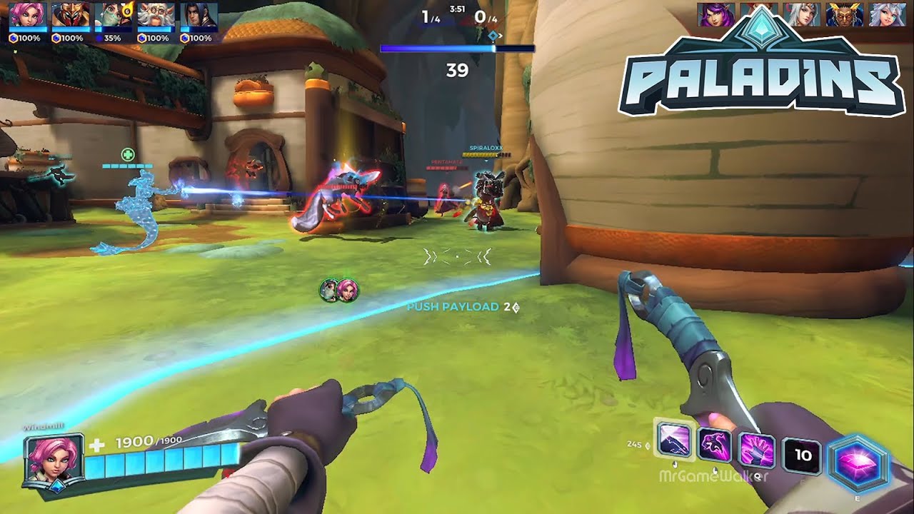 Paladins Gameplay (PC/PS4/PS5/Xbox One/Nintendo Switch) [No Commentary]