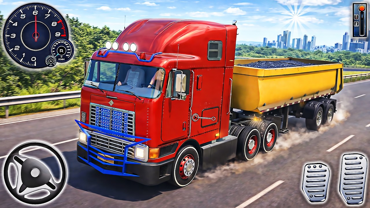 Real Cargo Transport Truck Driving Game 3D - Truck Simulator Ultimate | Android Gameplay