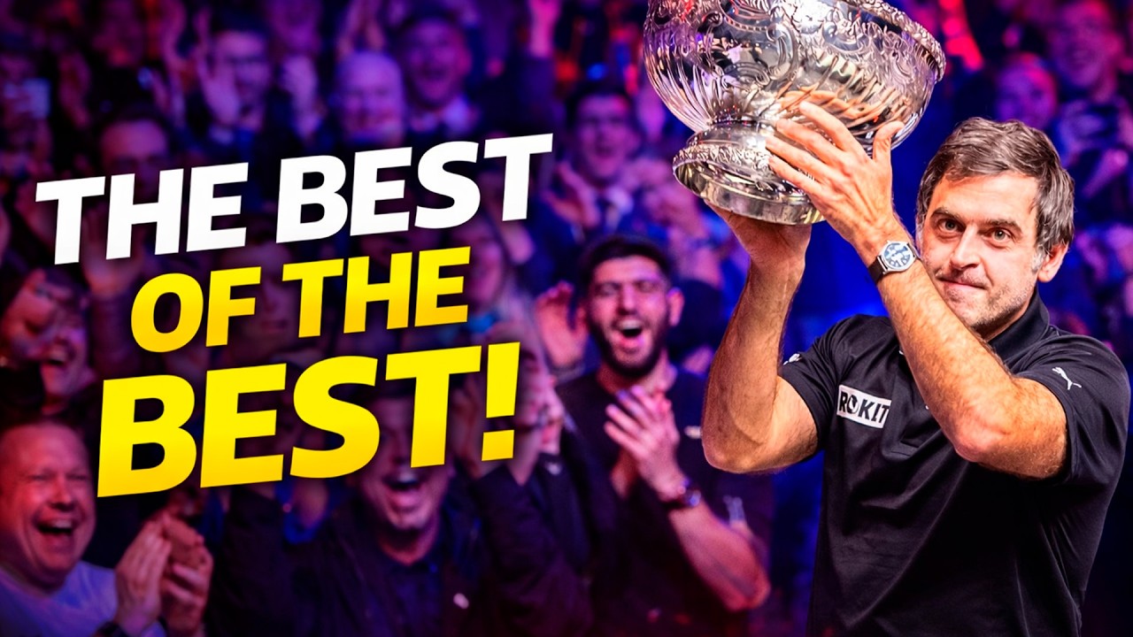 Get the audience to applaud? No problem for Ronnie O'Sullivan! | Snooker