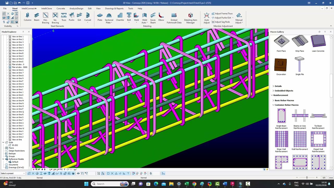 Rebar Detailing - Part 3 - Tie Beams and Their Reinforcements