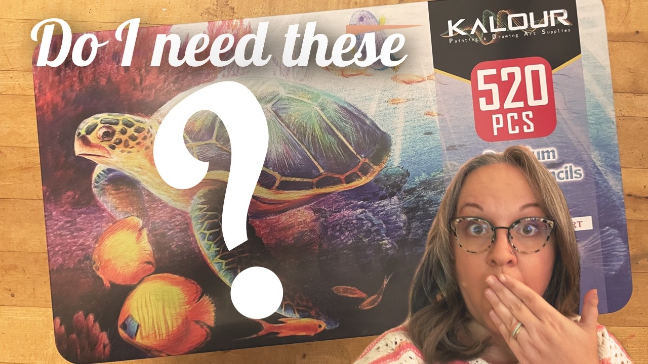 Unboxing the Massive Kalour 520 Colored Pencil Set! 🎨🖍️