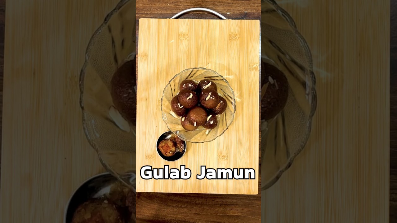Soft & Juicy Gulab Jamun 🍯 | Paneer Khoya Milk Powder Recipe | Perfect Festive Sweet