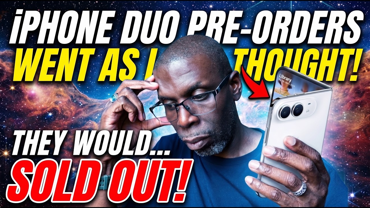 iPhone Duo Pre-Orders did VERY WELL! BUT...
