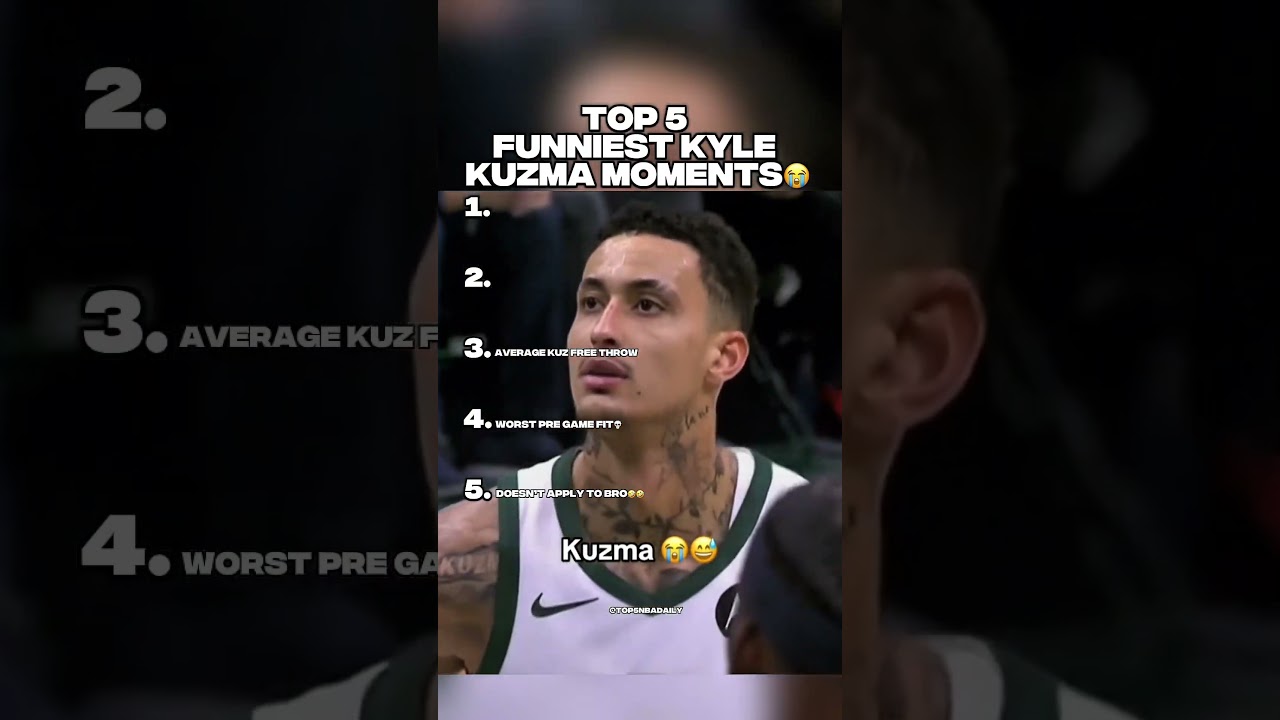 Top 5 Funniest Kyle Kuzma moments😂 #lakers #lebron #nba #kylekuzma