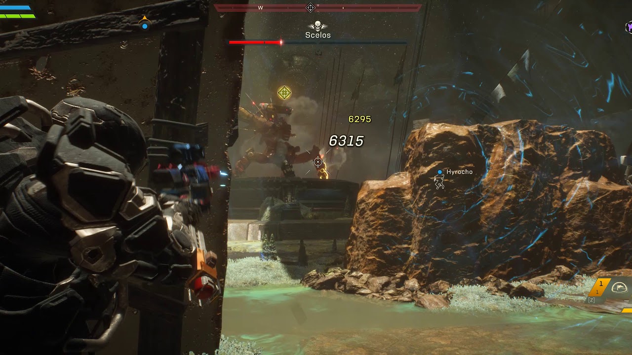 Anthem - Ranger Gameplay - Temple of Scar Boss