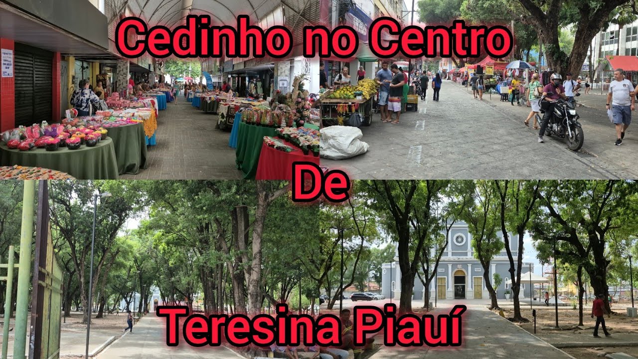 Um passeio visitando feira de artesanato, ,Calçadão da Simplicio Mendes e igreja das Dores